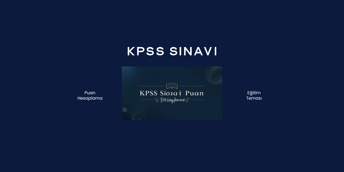 KPSS puan hesaplama rehberi